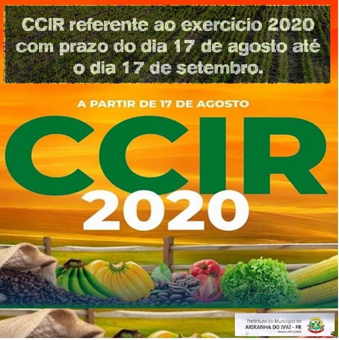 AVISO DE CCIR