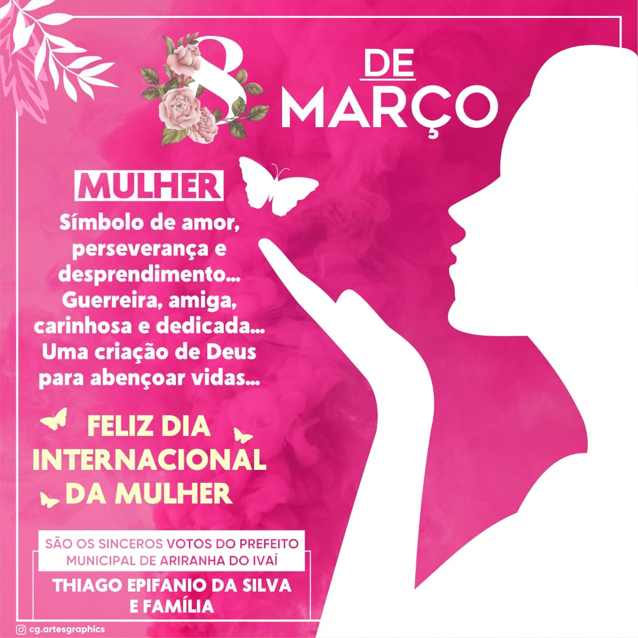 Uma mensagem do Prefeito THIAGO à todas as mulheres