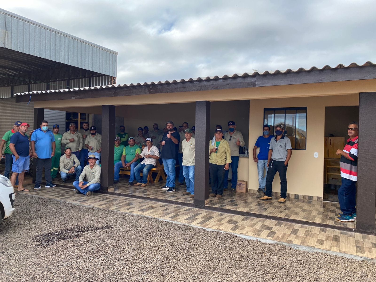 INAUGURAÇÃO DO NOVO ESPAÇO DO DEPARTAMENTO DE MANUTENÇÃO RODOVIÁRIA