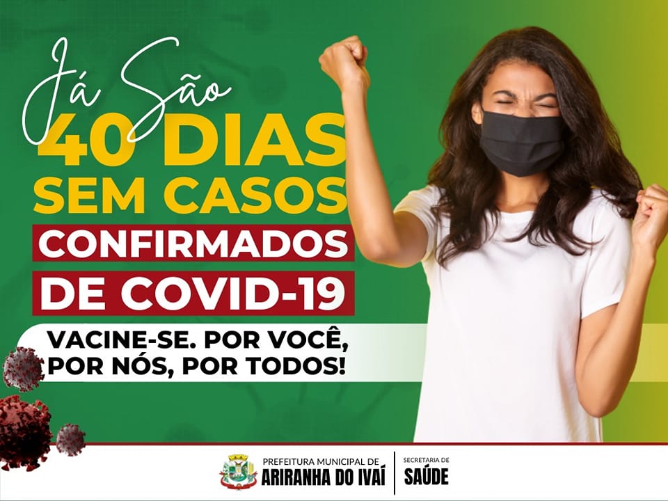 Temos boas notícias 