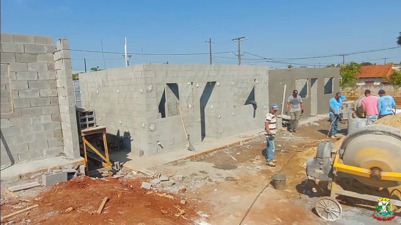 Acompanhe a atualização da obra referente às 9 casas populares!