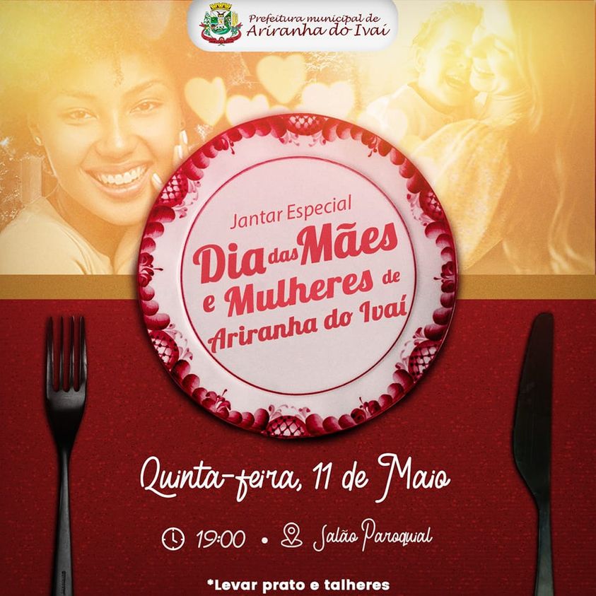 Convite as mulheres e mães 