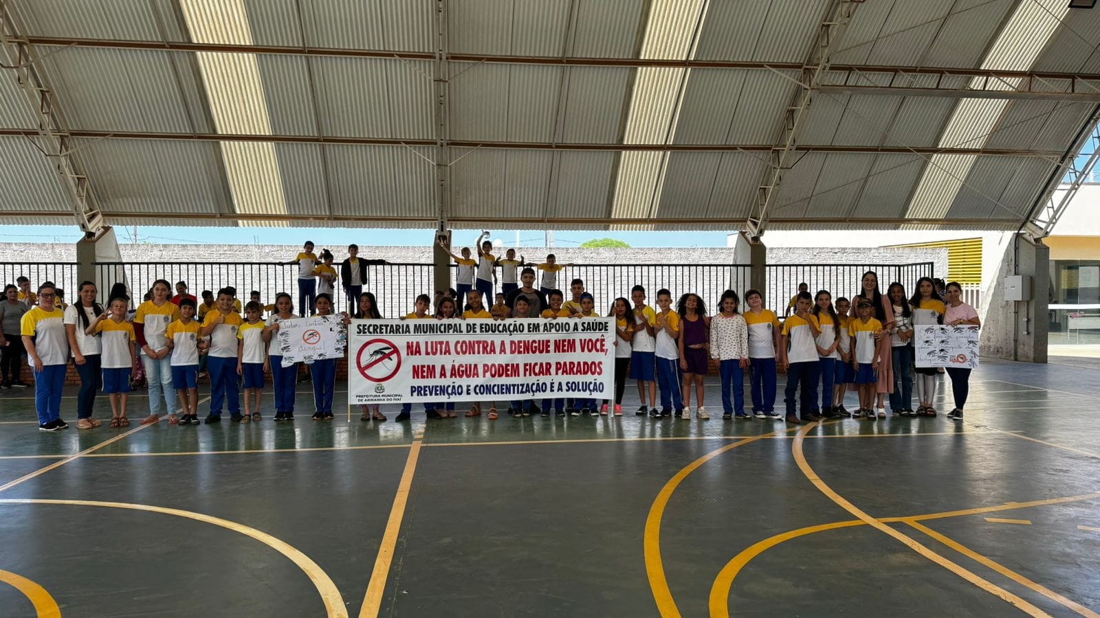 Semana da Água é tema de ações lúdicas e de conscientização na escola municipal Demétrio Verenka