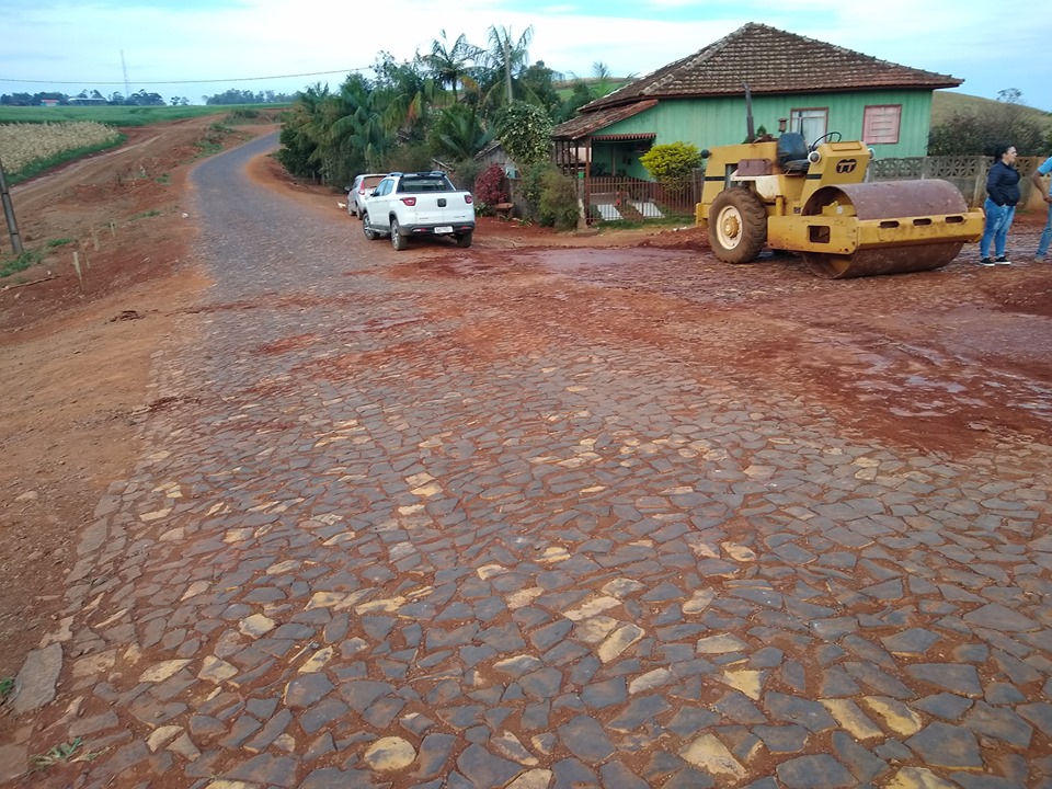 Obra concluída na estrada da Nova Aliança e no acesso ao Bairro 70 